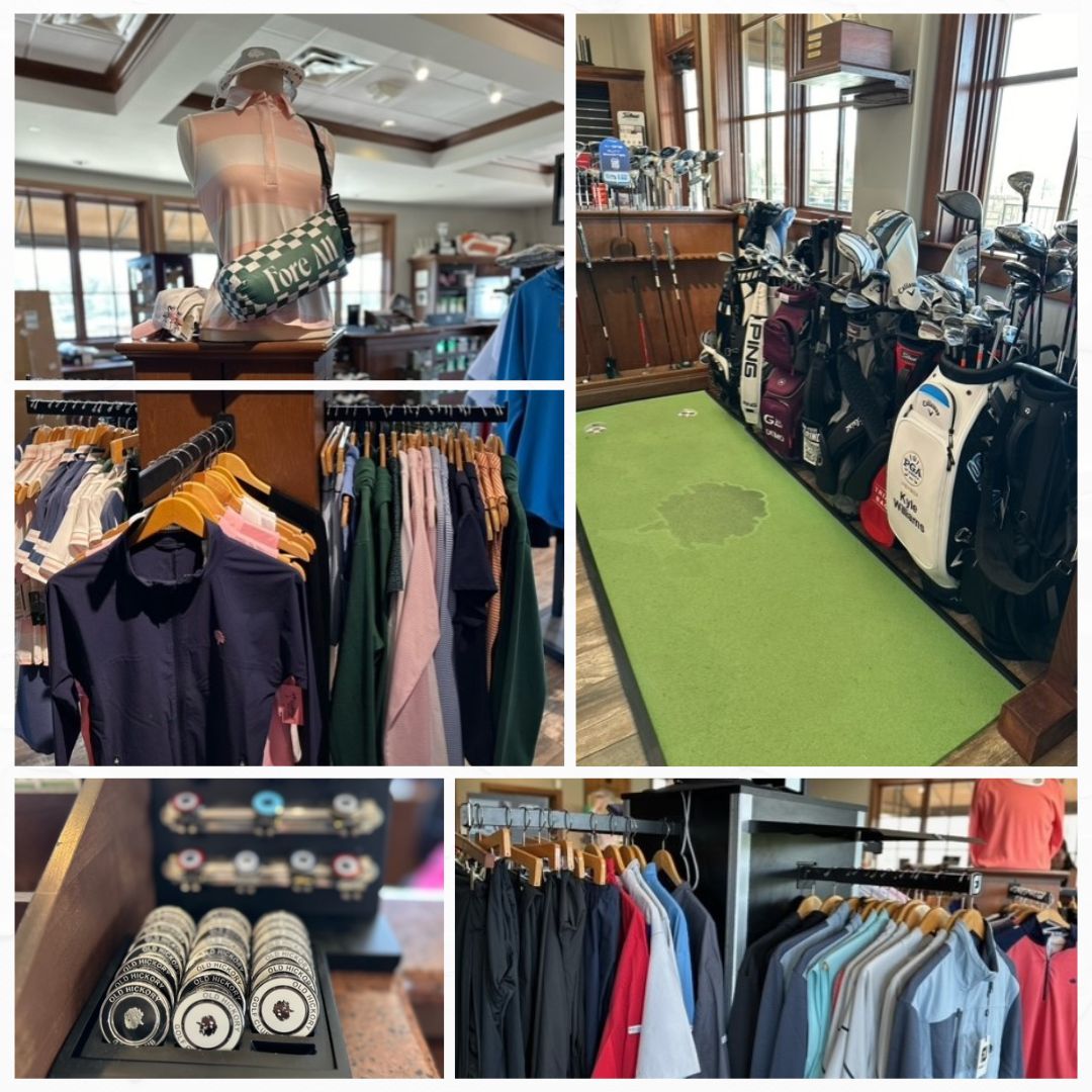 pro shop interior